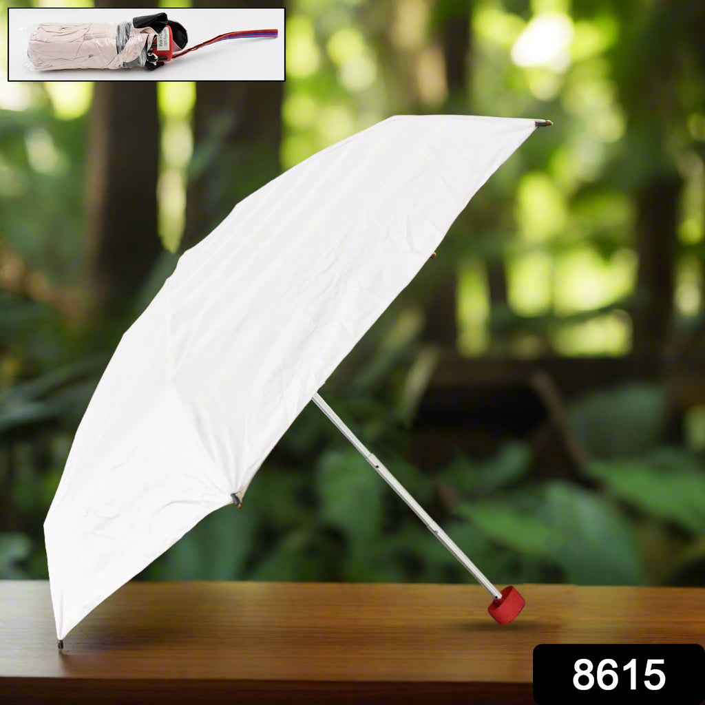 3-Fold Sun & Rain Protective Foldable Umbrella
