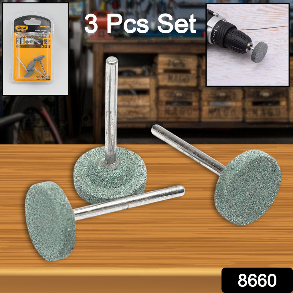 Grinding Head Abrasive Tool, Mounted Stone (3pc Set)