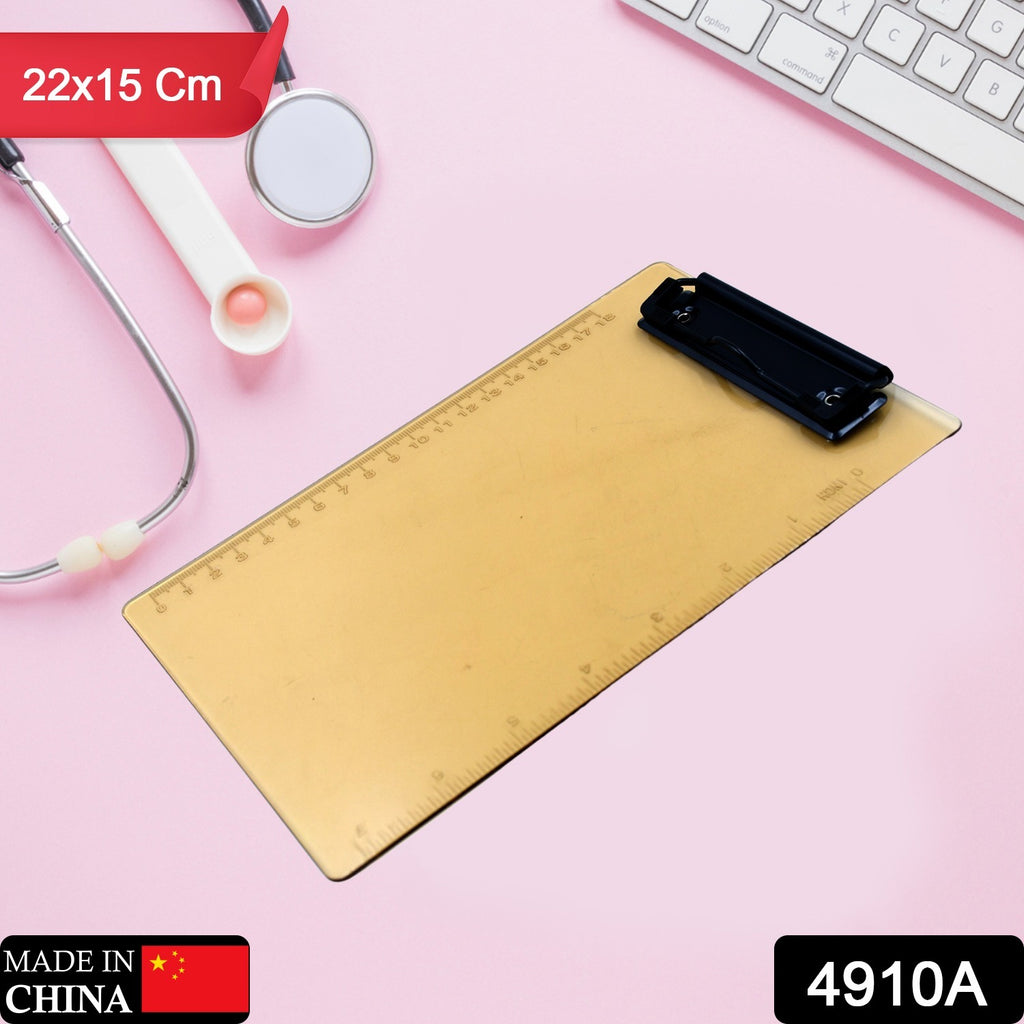 Heavy Duty Transparent Clipboard - Professional Use