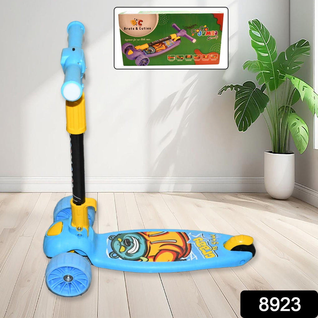 Jumbo Scooter For Kids With Steel Frame & Adjustable Height