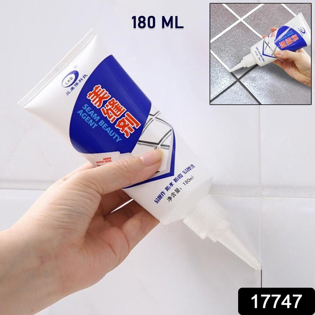 Waterproof Silicone Grout Filler for Home Repair - 180ml Tube