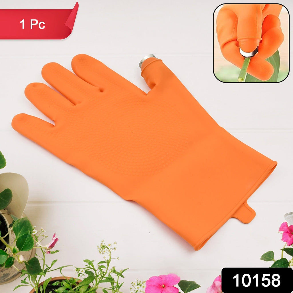 Right-Handed Silicone Thumb Cutter Gloves (1 Pc)