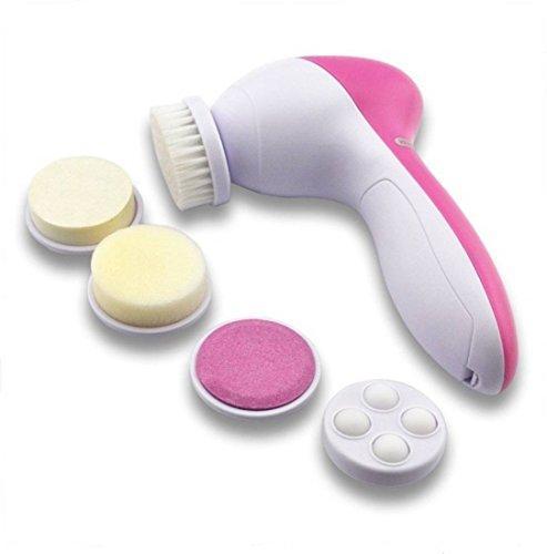 5-in-1 Body & Facial Massager (Pink)