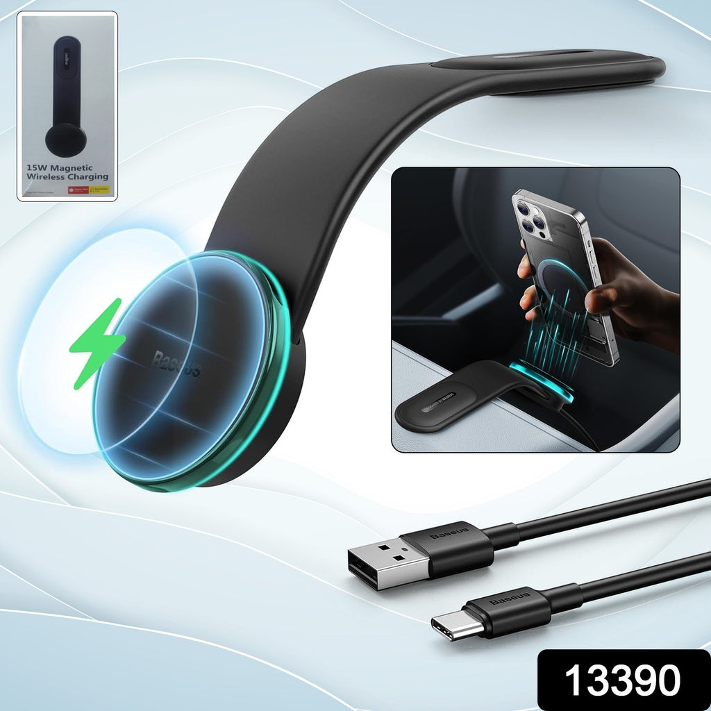 Car Mount Charger 15W Wireless Phone Holder 1 Set