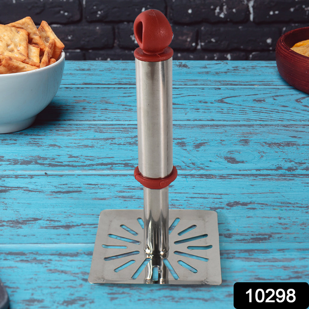 Pav Bhaji Potato Smasher with Hard Handle (Stainless Steel)