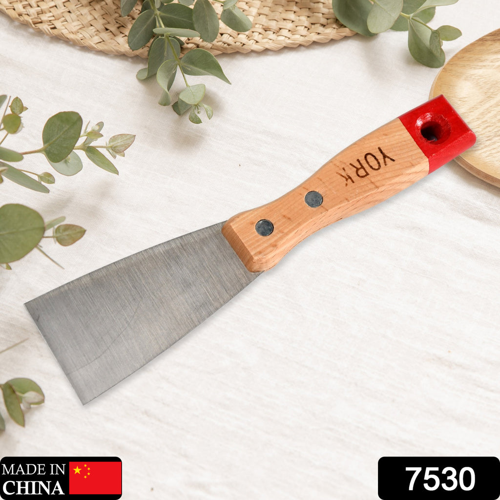 Putty Knife Set with Rubber Handle for Drywall & Patching