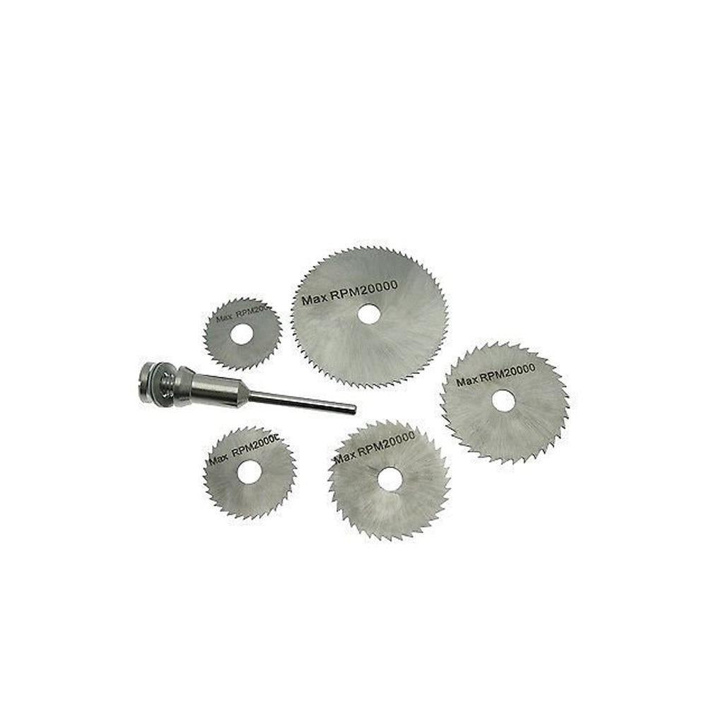 6pcs HSS Circular Saw Blade Set for Rotary Tools