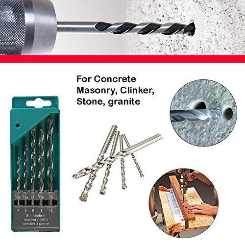 5-Piece Metal Drill Bit Set (Multicolor)