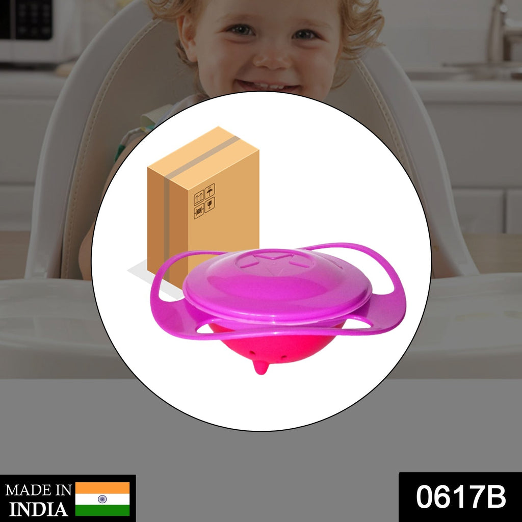 Rotating Baby Bowl for Serving Food to Toddlers