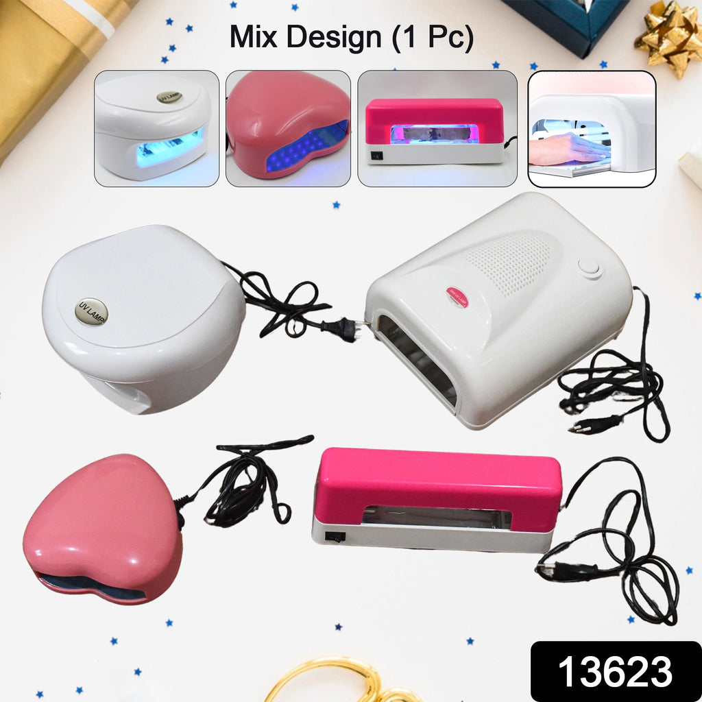LED UV Lamp Nail Dryer for Gel Nail Polish (1 Pc)