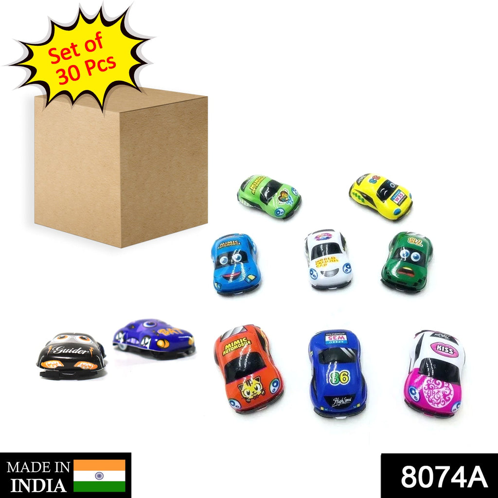 30 Pc Mini Pull Back Car Toy For Kids