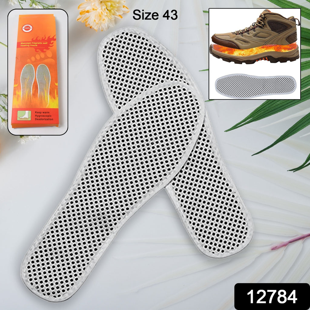 Magnetic Self-Heating Insole Shoe Inserts for Foot Warmth