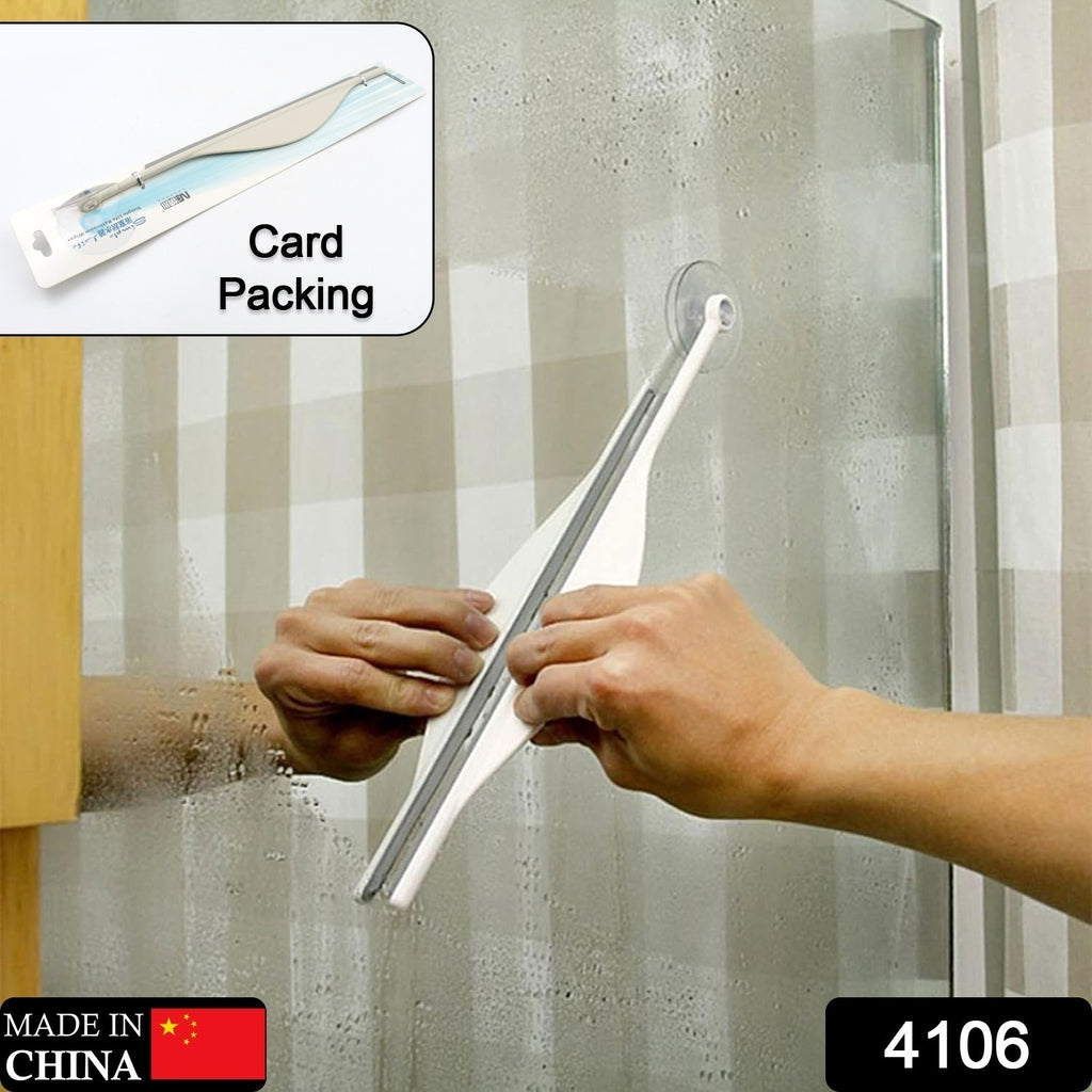 Shower Glass Squeegee for Bathroom, Mirror & Window Cleaning