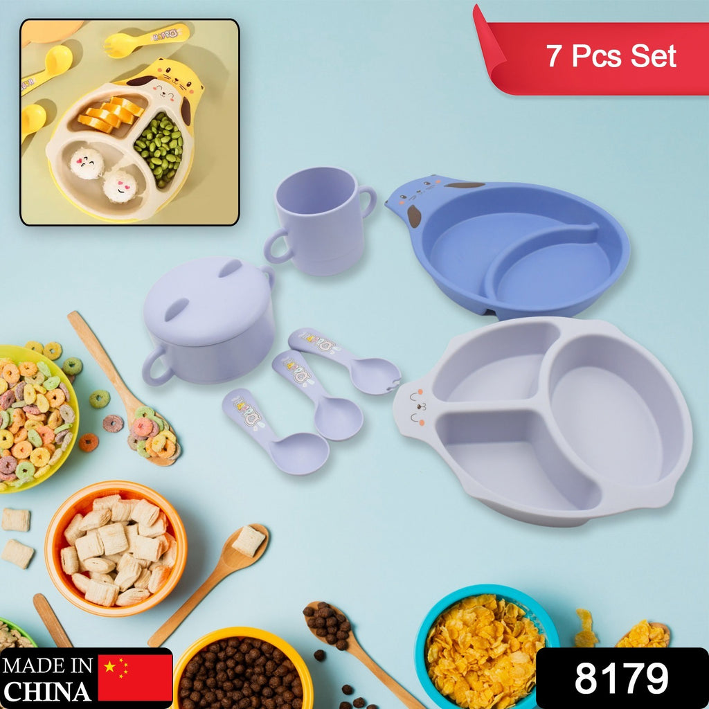 Baby Feeding Set for Kids with Cartoon Design