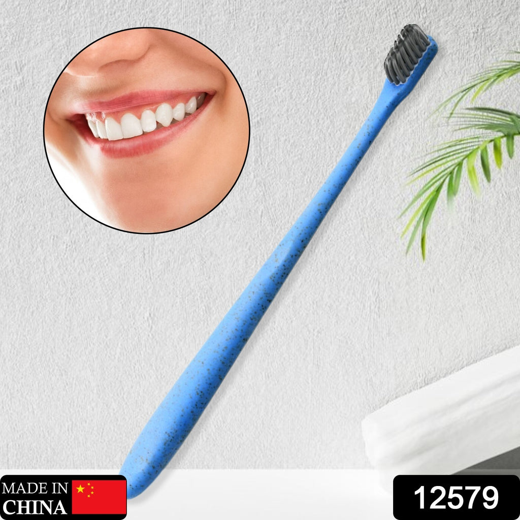 Wheat Straw Soft-Bristle Toothbrush for Oral Care (1pc)