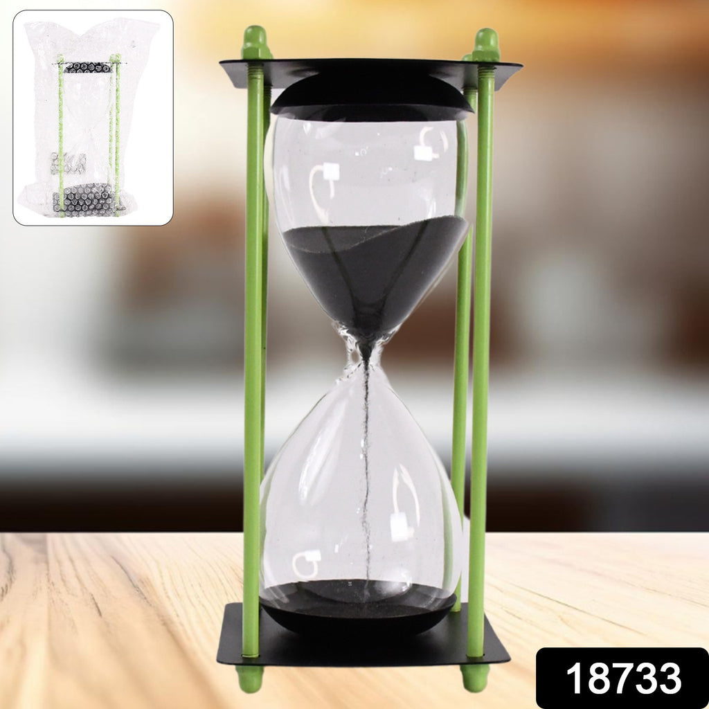 Stainless Steel Decorative Sand Timer 19 cm