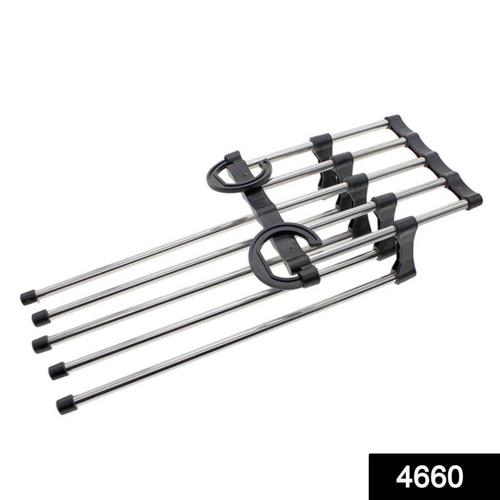 Adjustable Pants Hanger Organizer for Closet