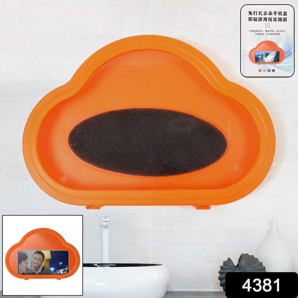 Smartphone Stand Waterproof Case Orange 1 Pc