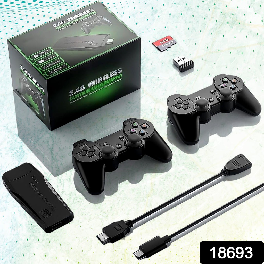 Wireless Game Controller with 10000+ Games & 4K Output