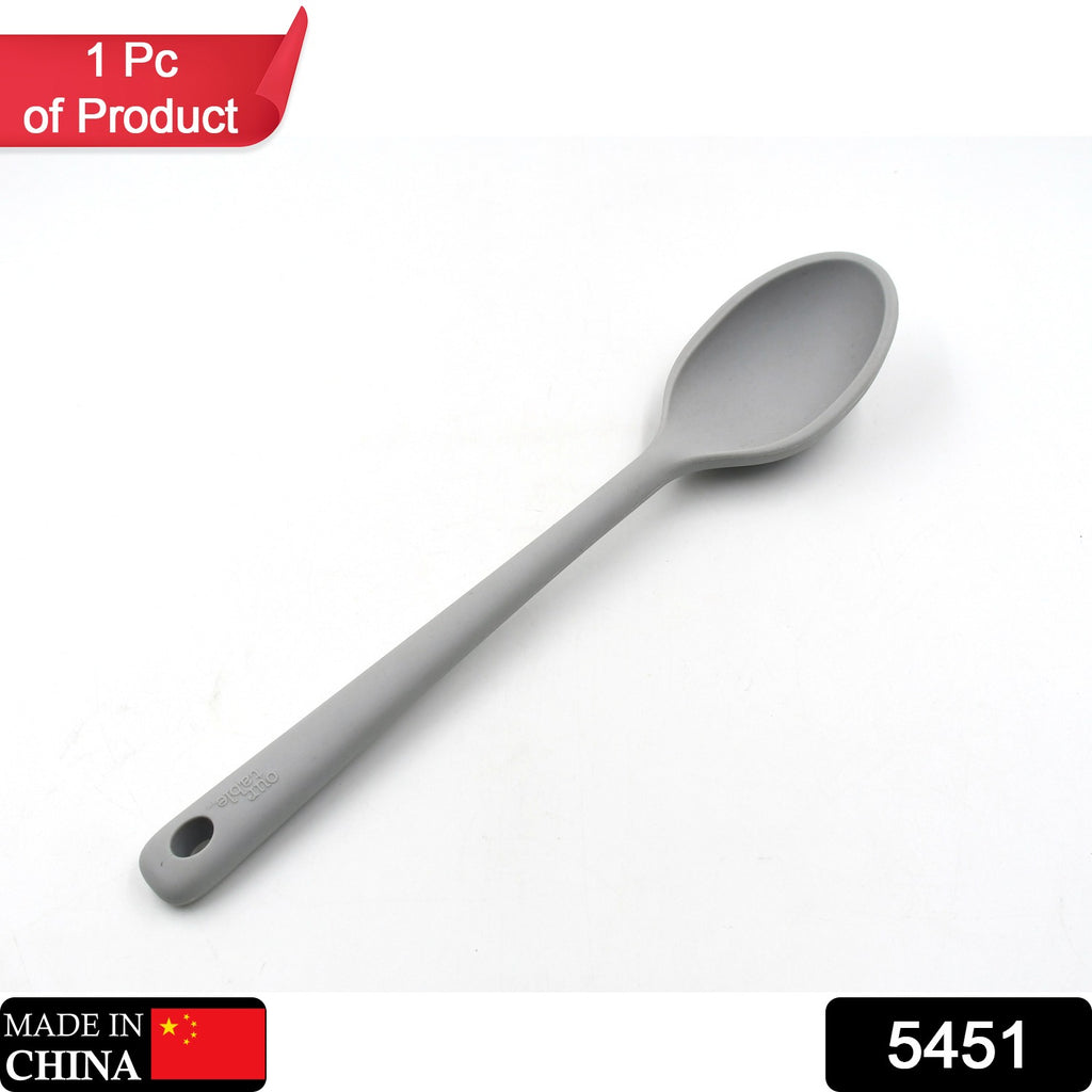 Silicone Spoons for Cooking, Large Heat Resistant (1 Pc)