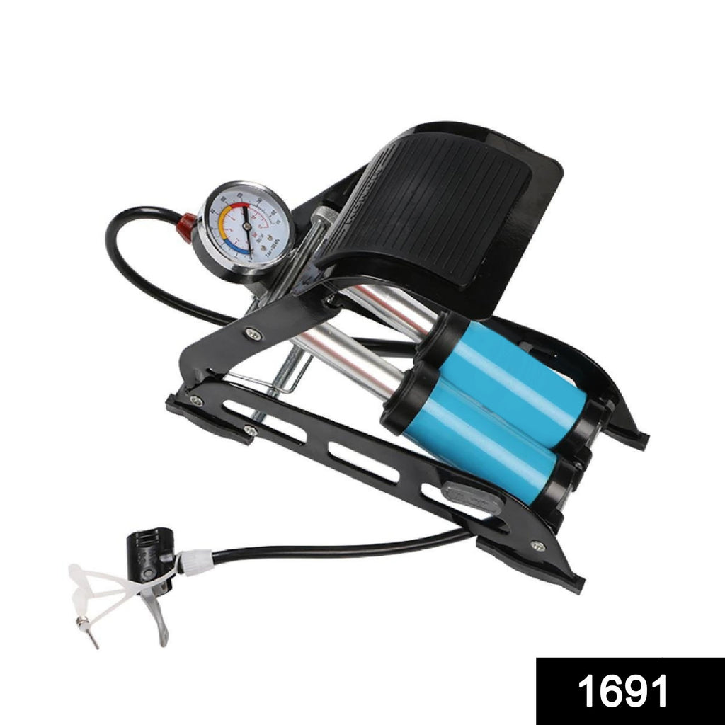 Portable High Pressure Foot Air Pump for Car & Bike