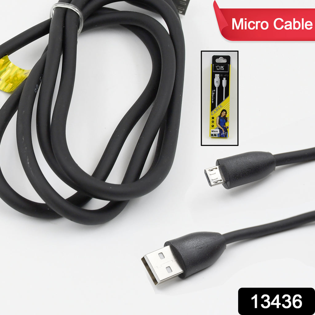 2A Fast Charging Android Tough Long Micro Cable 1 Pc