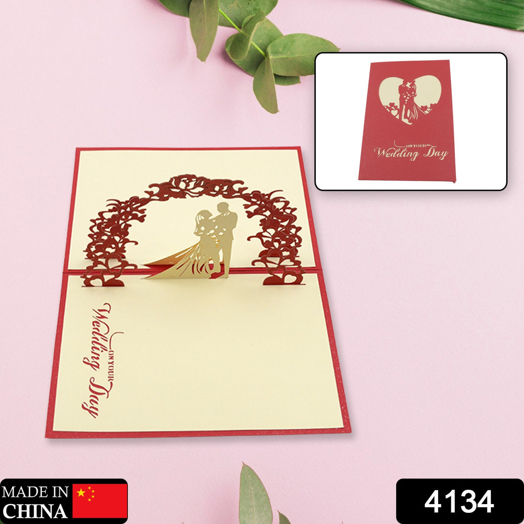 3D Paper Wish Card – Birthday, Wedding, Christmas Greeting
