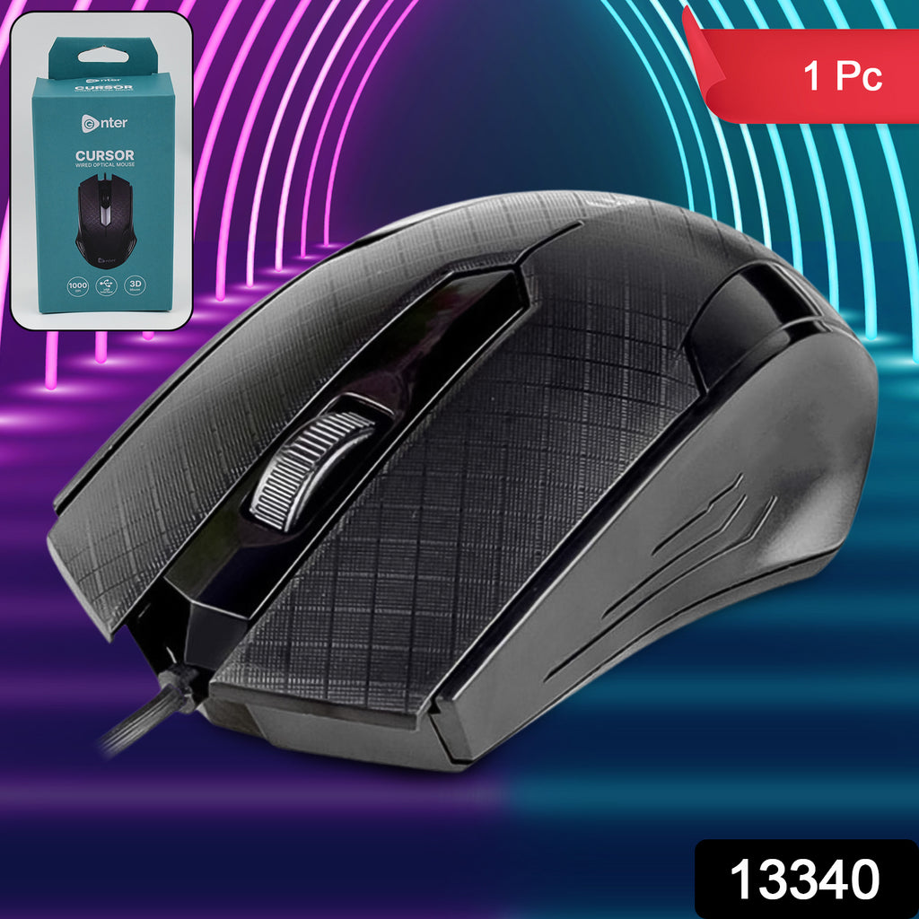 Computer Wired Optical Mouse 1 Pc