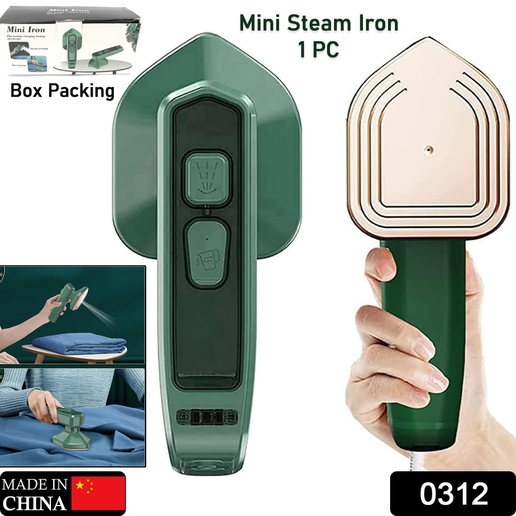 Mini Handheld Steam Iron for Travel & Home – Compact Design
