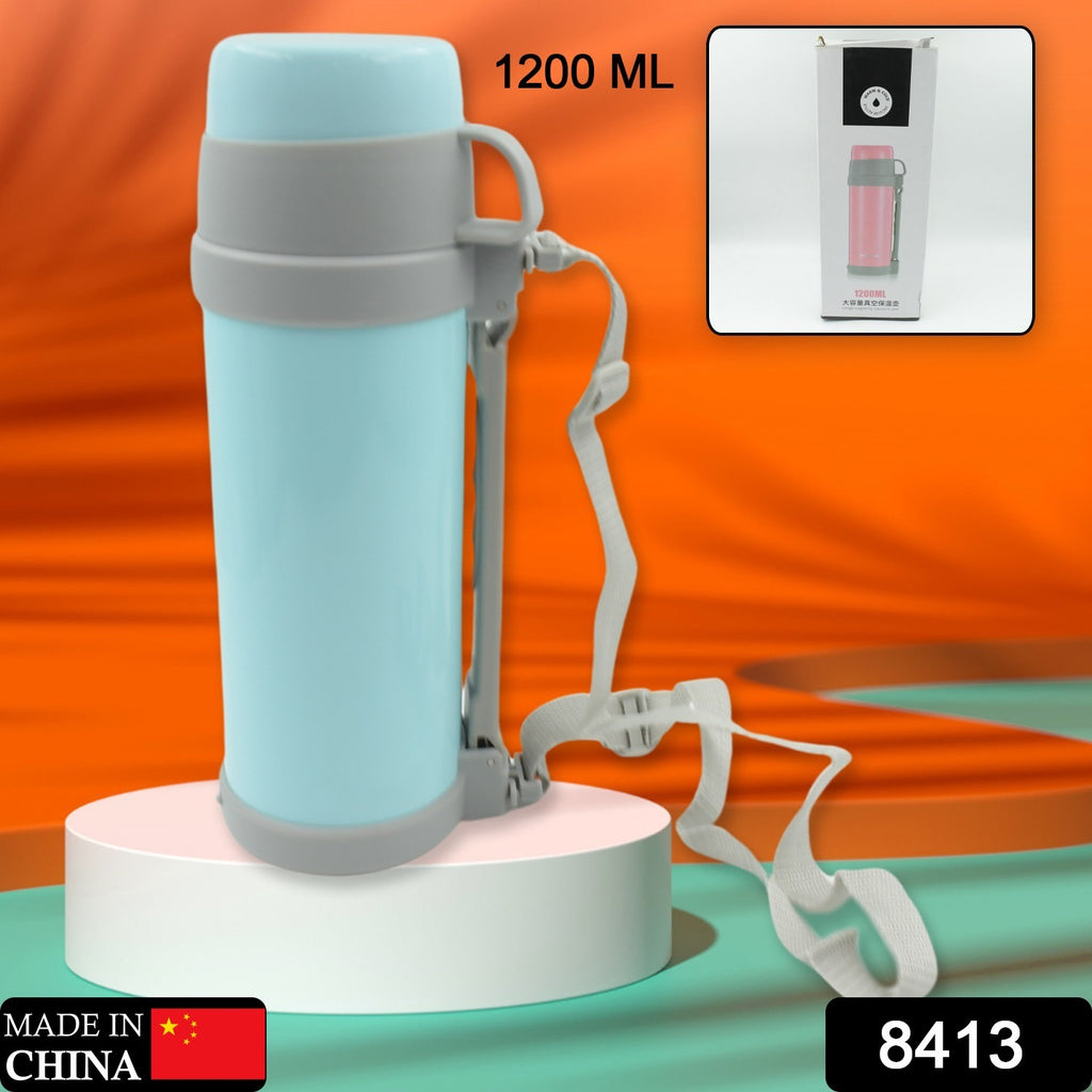 Insulated Stainless Steel Thermos Water Bottle (1200ml)