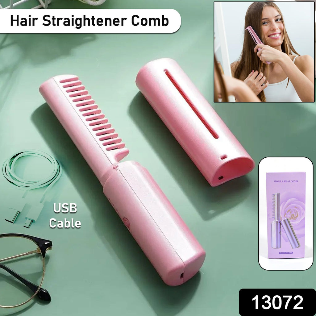 Rechargeable Mini Hair Straightener USB Cordless