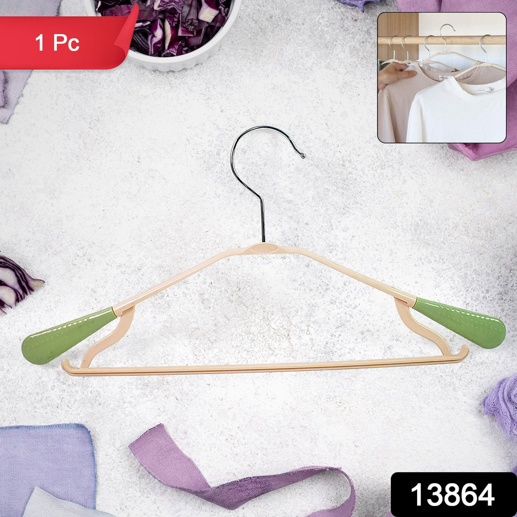PP Cloth Hanger Set With Zinc Hook (1 Pc)
