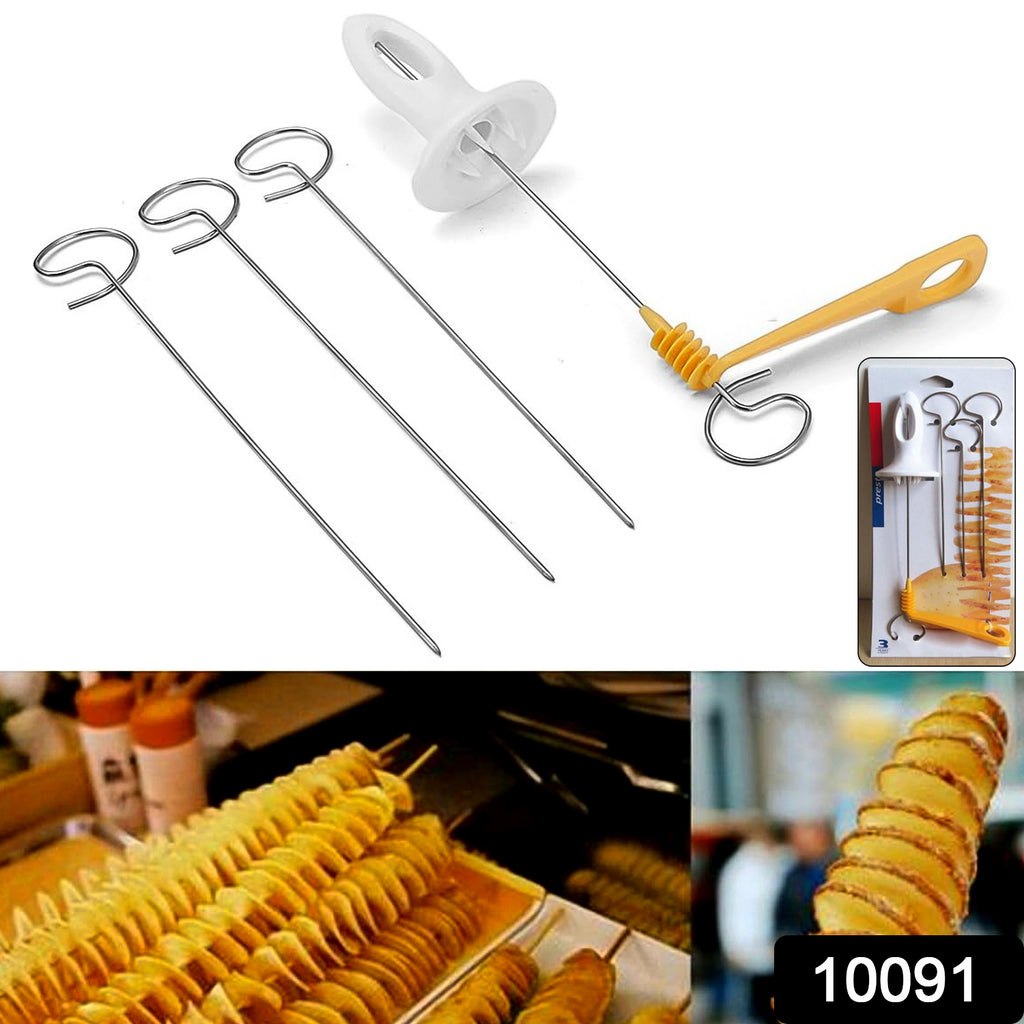 Potato Spiral Cutter, Twister (4 Spits)