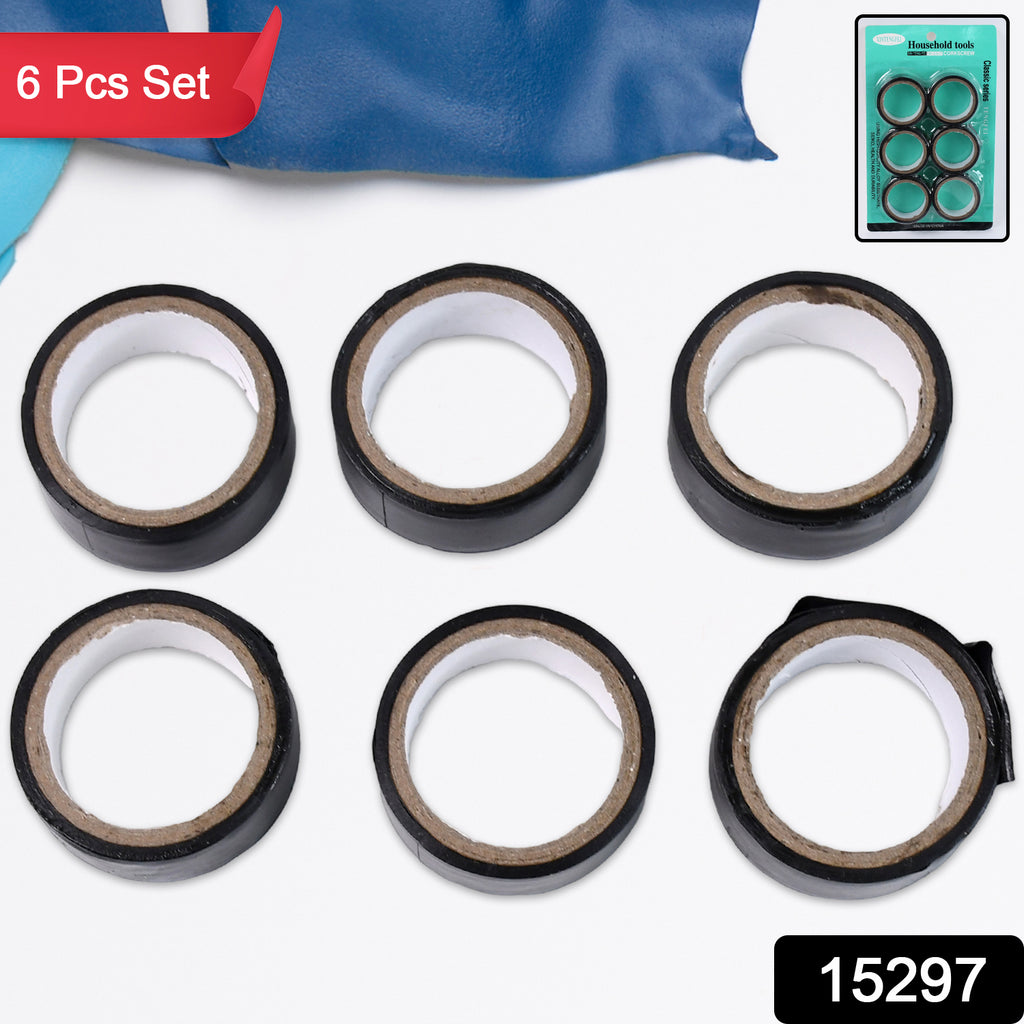 General PVC Electrical Tape Set, 6 Pcs