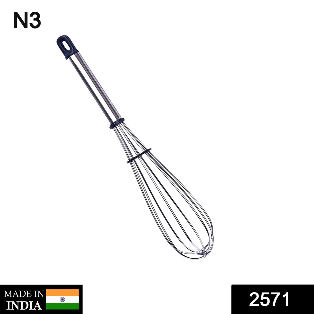 Stainless Steel Wire Whisk Egg Frother Milk Beater