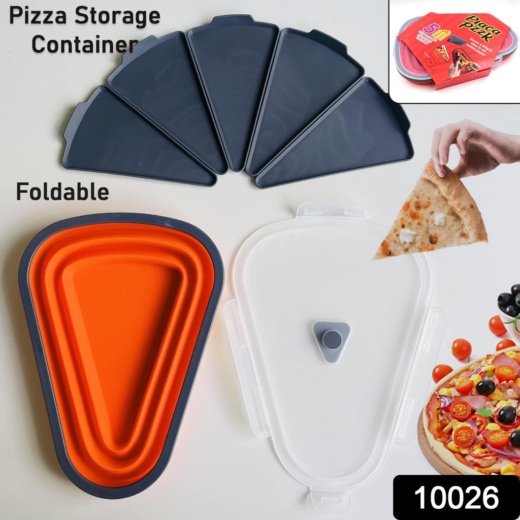 Reusable Pizza Storage Containers with Microwavable Trays