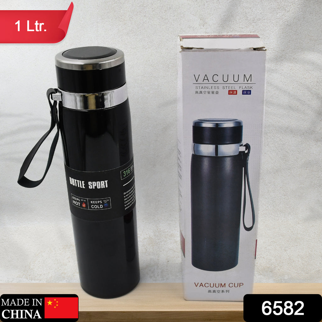 Double Wall Steel Flask - Vacuum Insulated 500ml