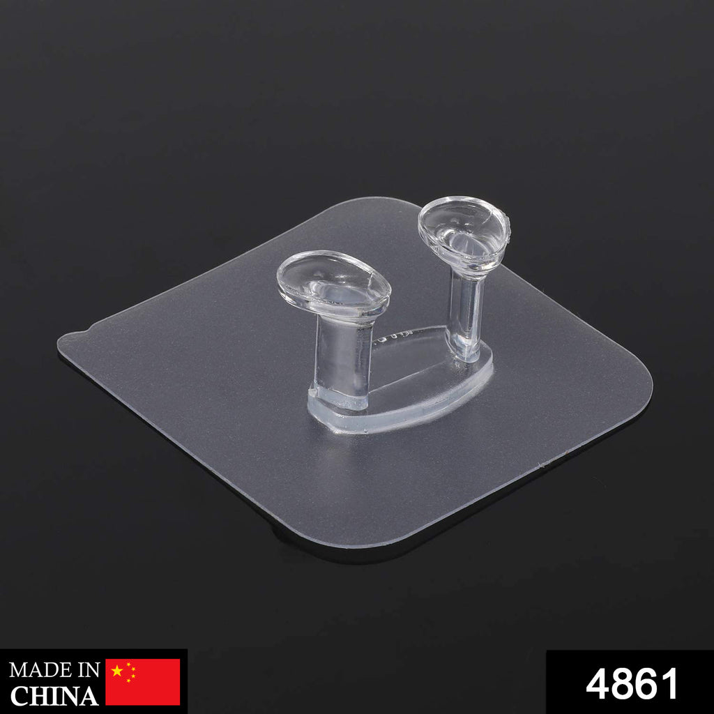 Multi-Function Transparent Wall Hooks