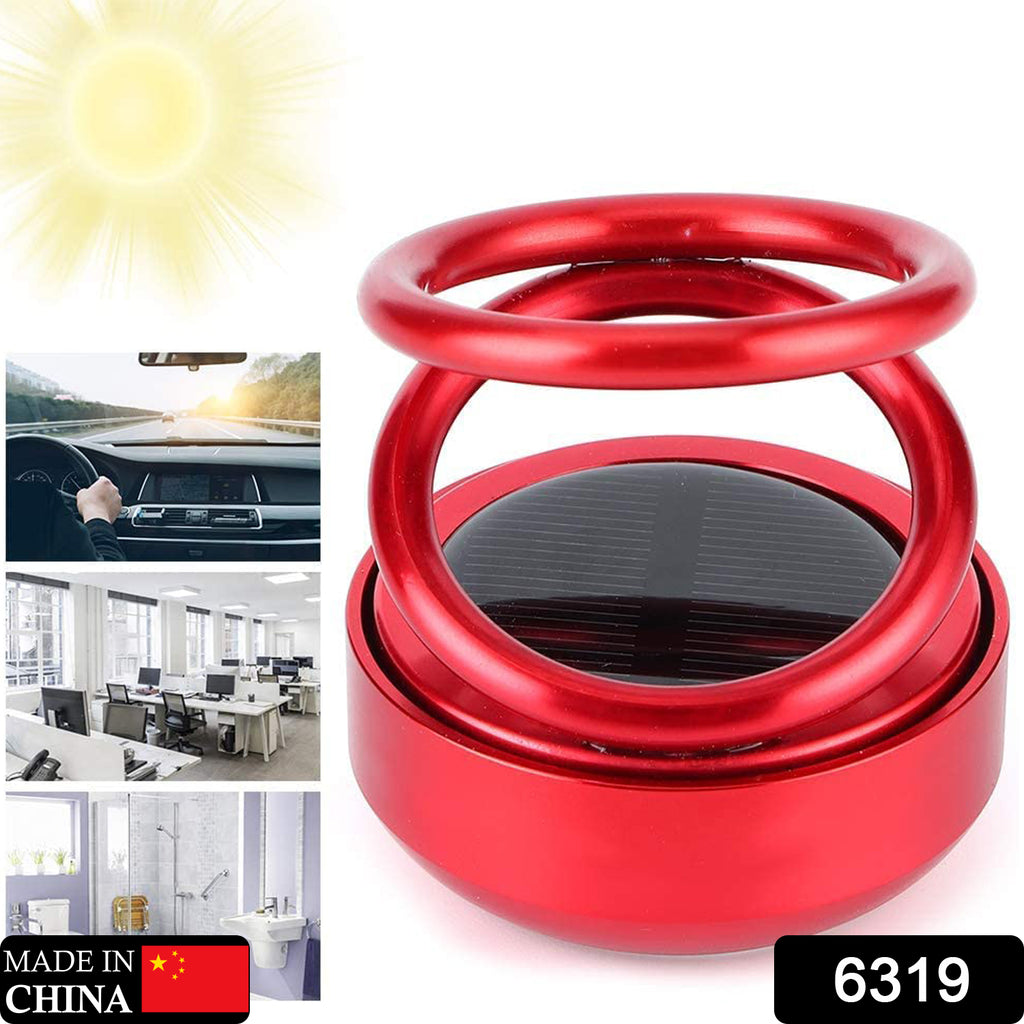 Solar Power Car Aroma Diffuser 360° Rotating Air Freshener