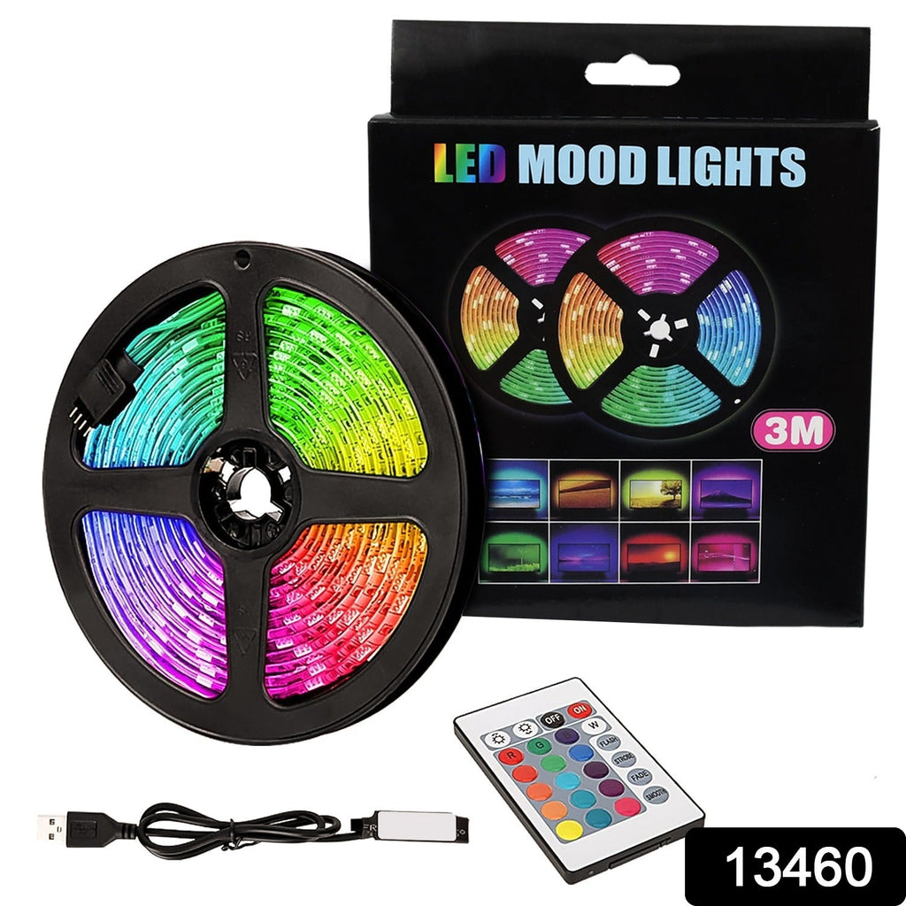 3M RGB LED Strip Lights for Mood Lighting (1 Set)