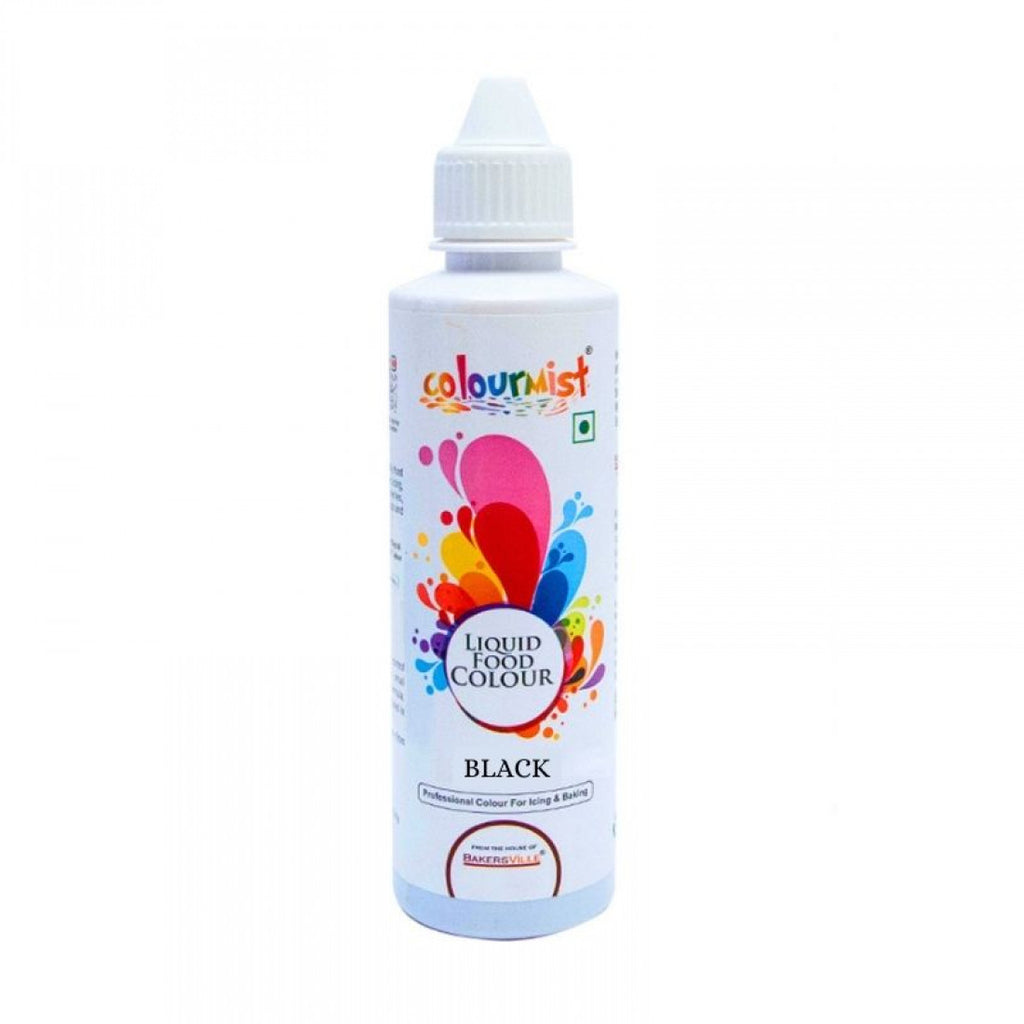 Black Liquid Colour (500 Ml) - Colourmist -H03104