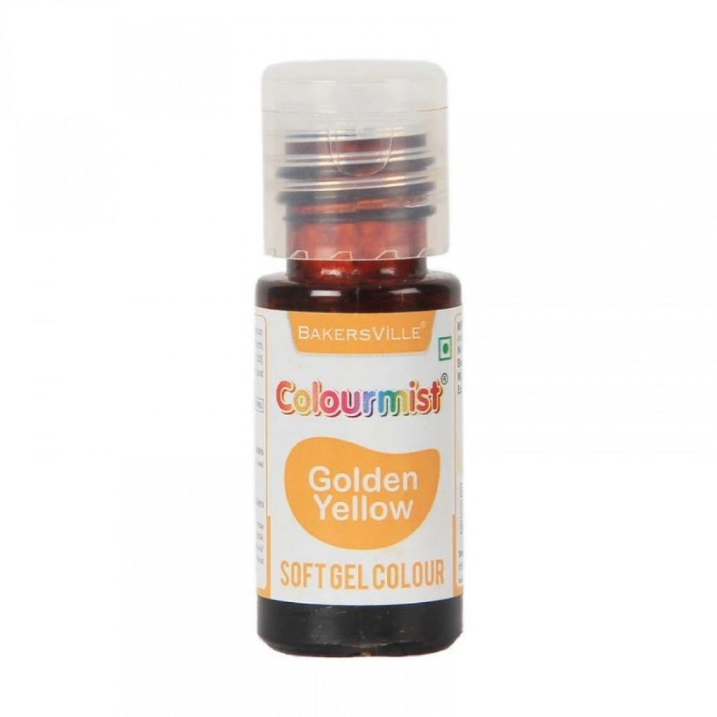 Golden Yellow Soft Gel Colour - Colourmist (20 gm) H03124