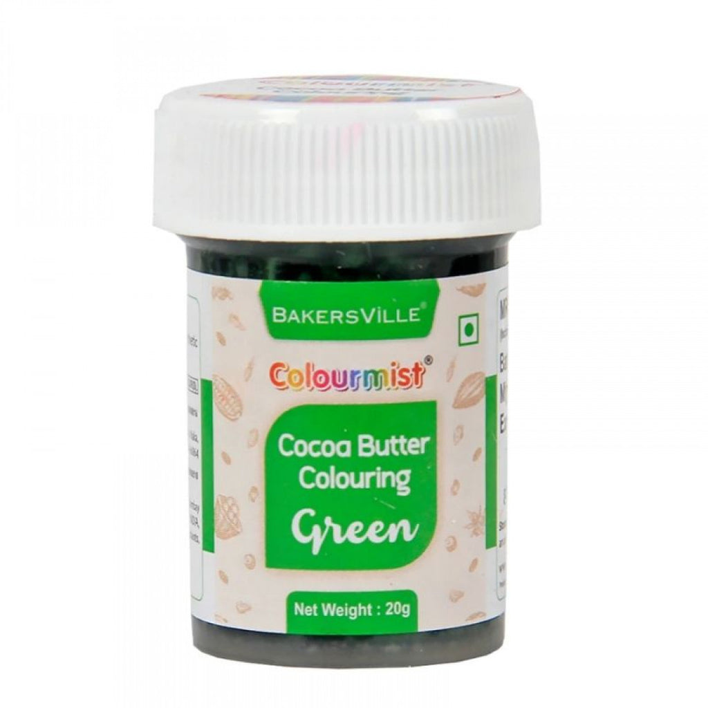 Green Cocoa Butter Colouring - Colourmist (20g) -H03128