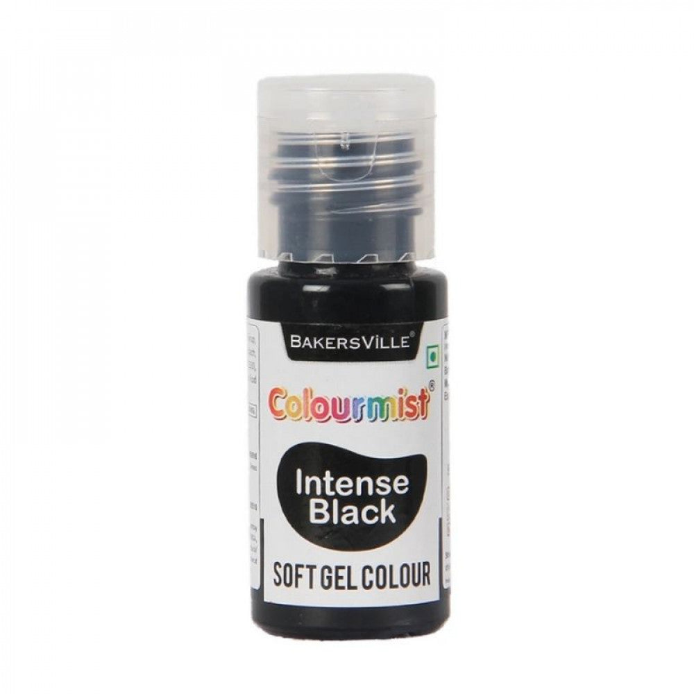 Intense Black Soft Gel Colour - Colourmist (20 gm)- H03130