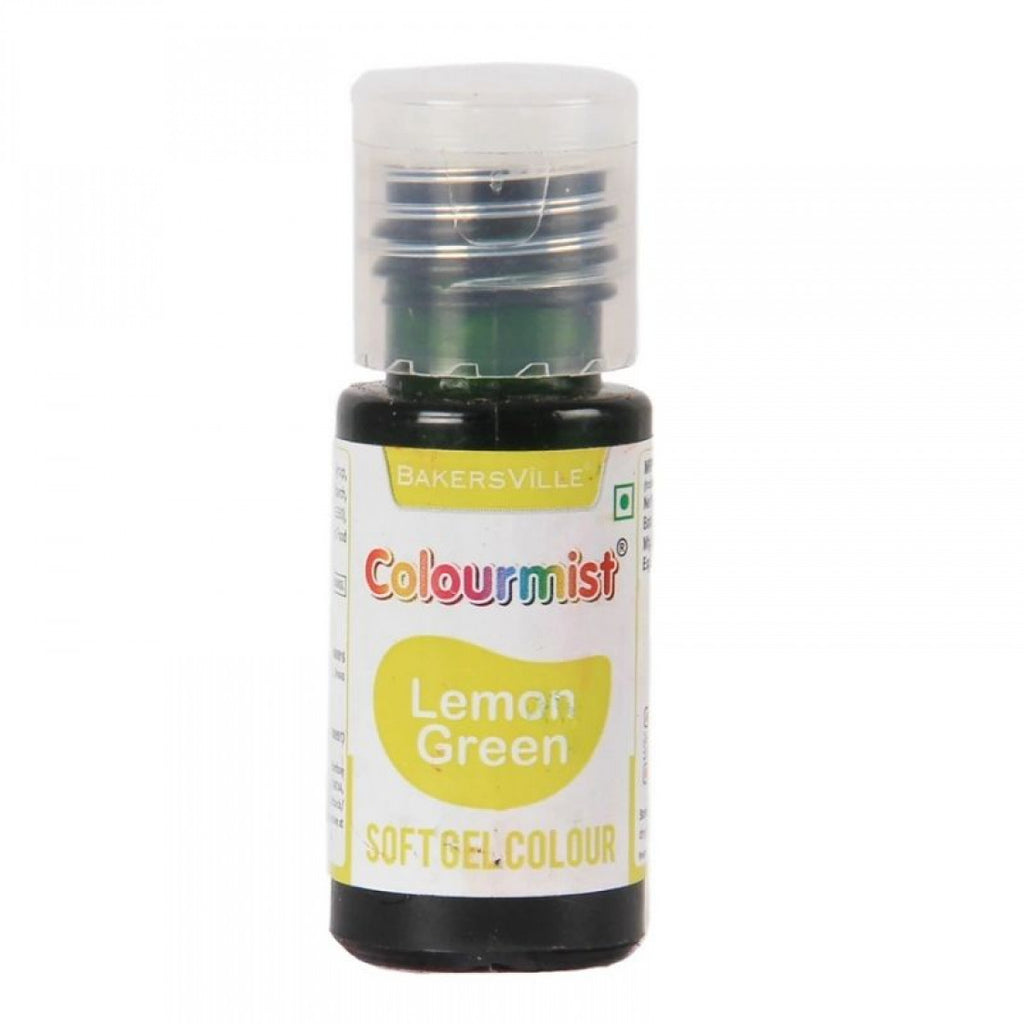 Lemon Green Soft Gel Colour - Colourmist (20 gm) - H03133