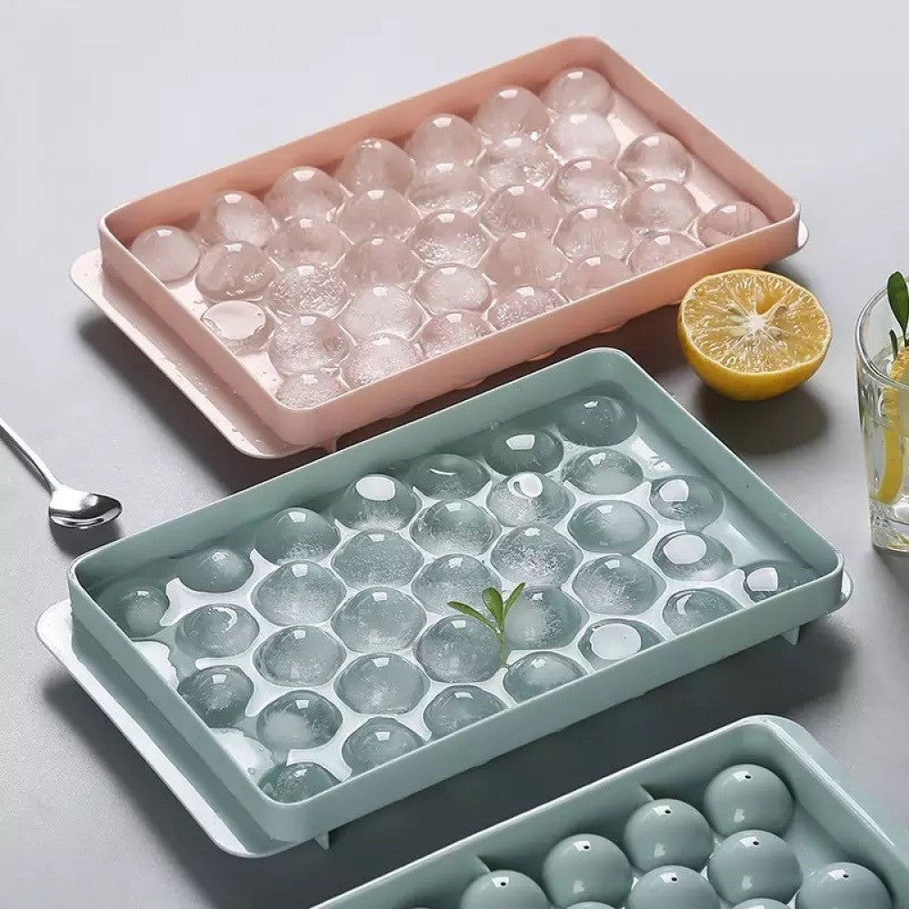33 Cavity Round Ice Cube Mould - H03141