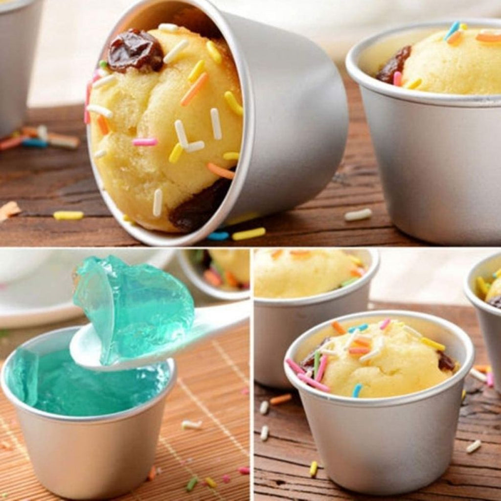 Aluminium Baking Cups (Set of 5) - Large - H03152