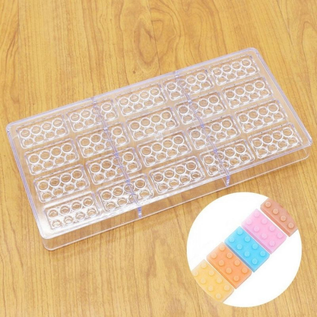 Buliding Blocks Polycarbonate Chocolate Mould - H03168