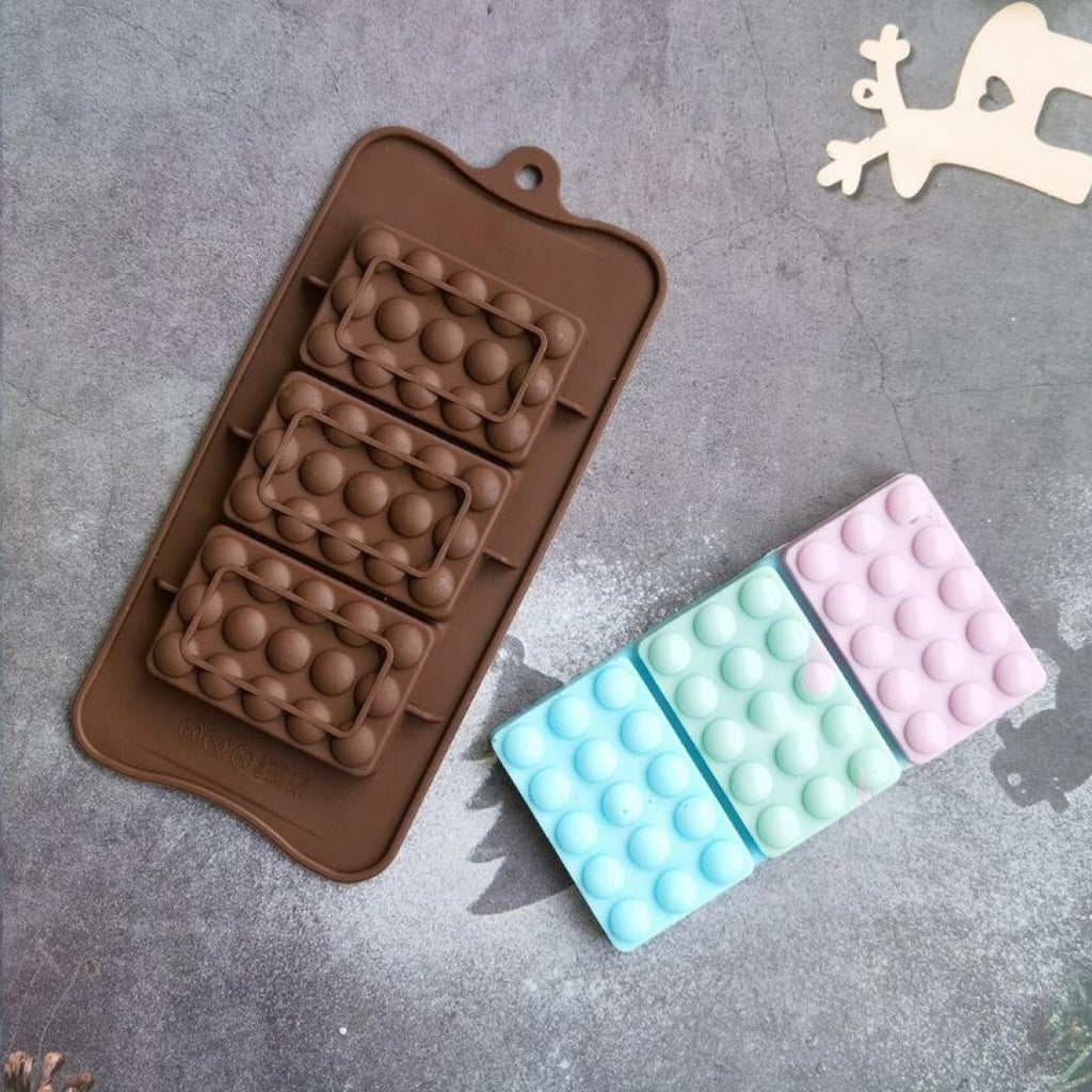 Chocolate Bar Silicone Mould (Style 1) - H03173