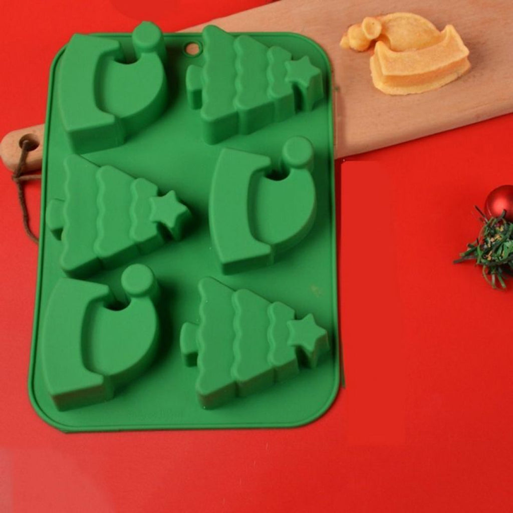 Christmas Theme Silicone Chocolate Mould (Style 7) - H03185